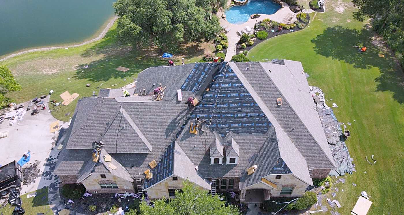 Hul-Ster Roofing LLC crew at work
