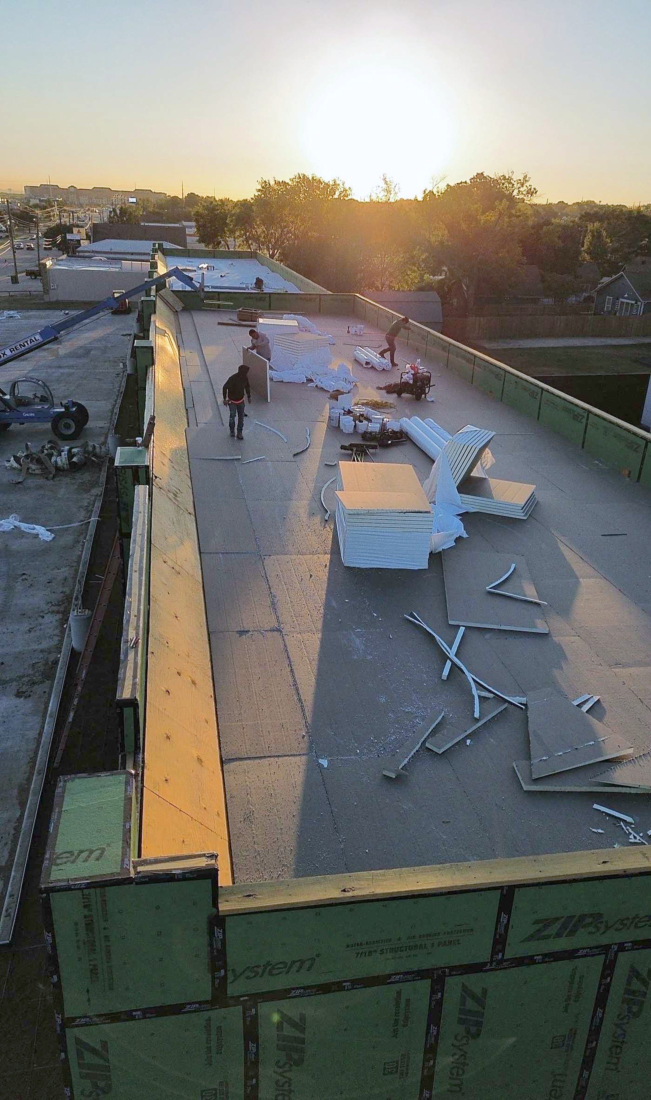 Commercial Roofing detail